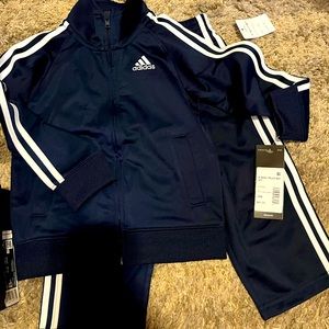 Navy 24m adidas tracksuit